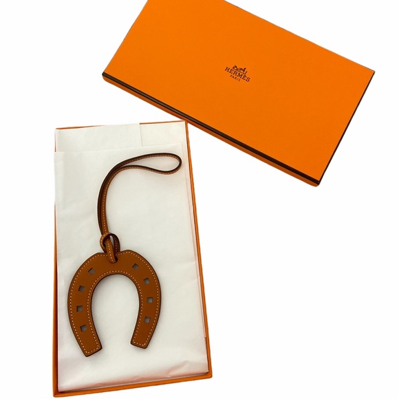Hermes Paddock Fer A Cheval Horse Shoe Charm - Picture 1 of 5